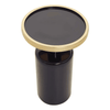 Elvira Navy and Gold Side Table