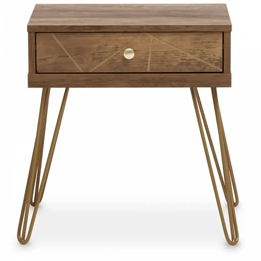Milan One Drawer Side Table
