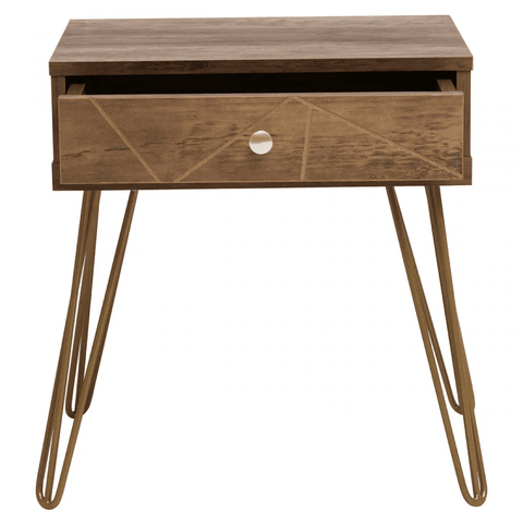 Milan One Drawer Side Table