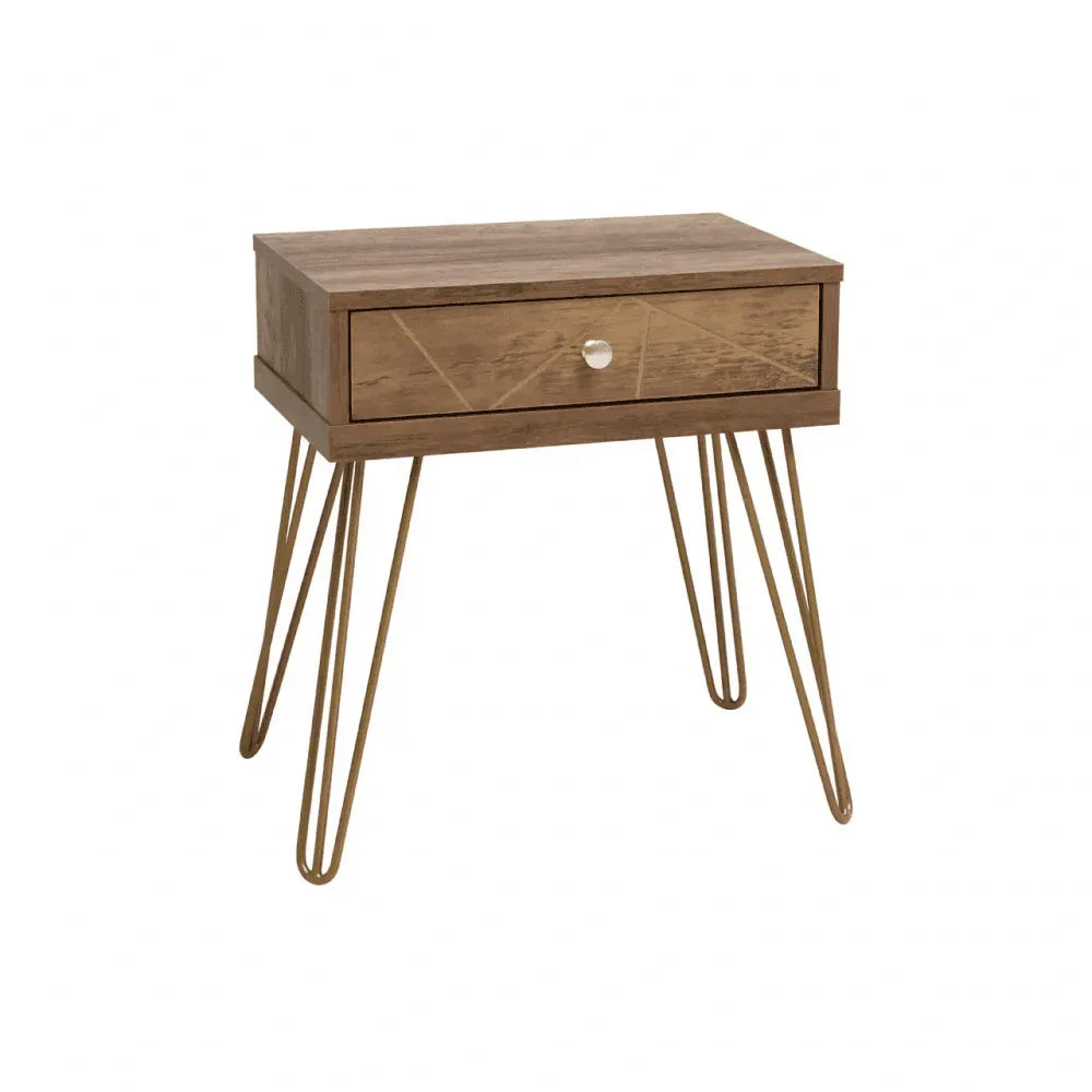 Milan One Drawer Side Table