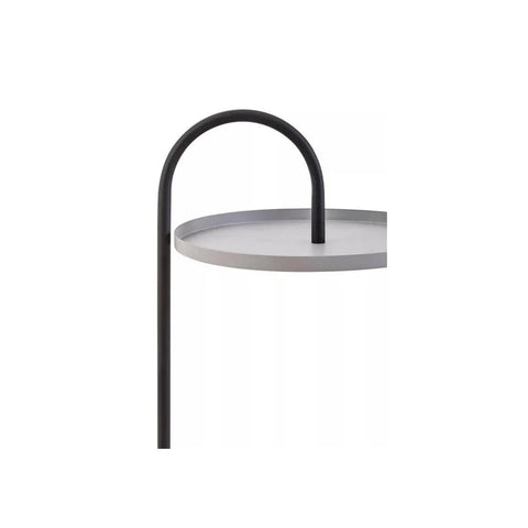 Orion Grey &amp; Black Hanging Top Side Table