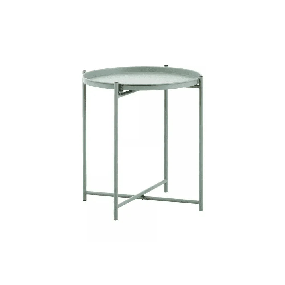 Orion Green Iron Side Table