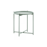Orion Green Iron Side Table