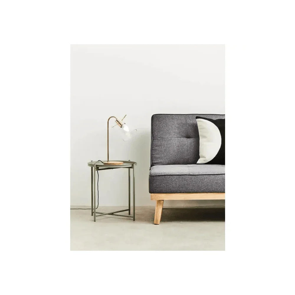 Orion Green Iron Side Table