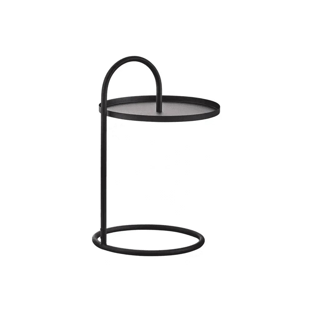 Orion Black Hanging Top Side Table