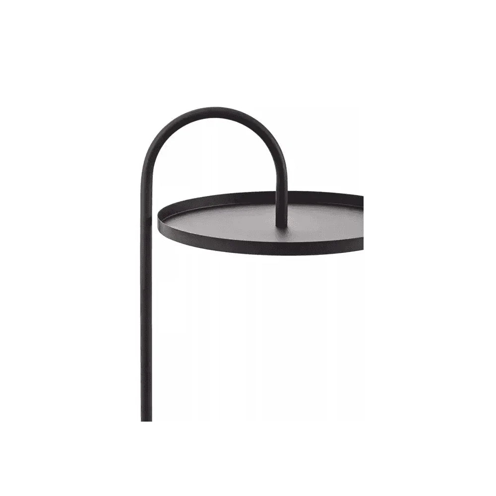 Orion Black Hanging Top Side Table