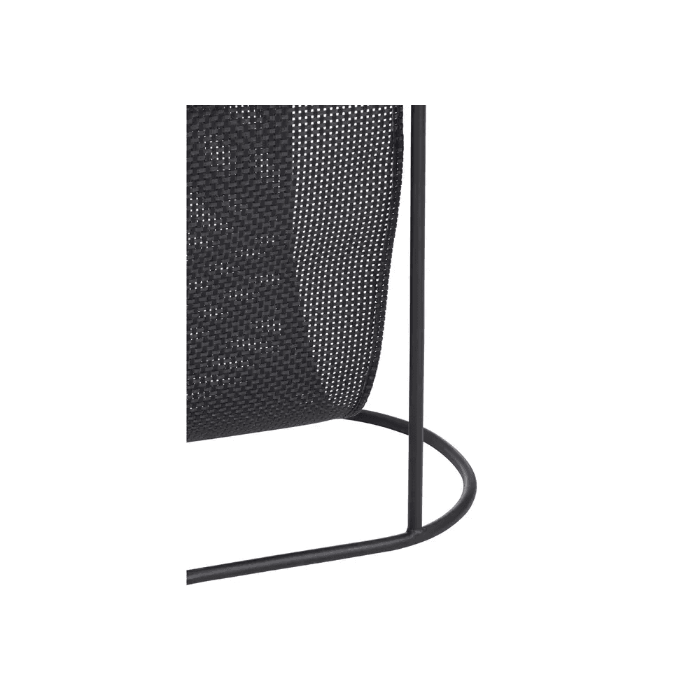 Edge Grey Glass Side Table