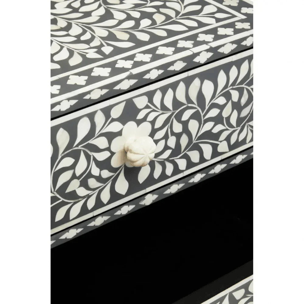 Meridian Two Drawer Side Table