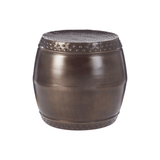 Titan Set of Two Drum Style Side Tables