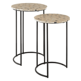Isla Mother Of Pearl Side Tables