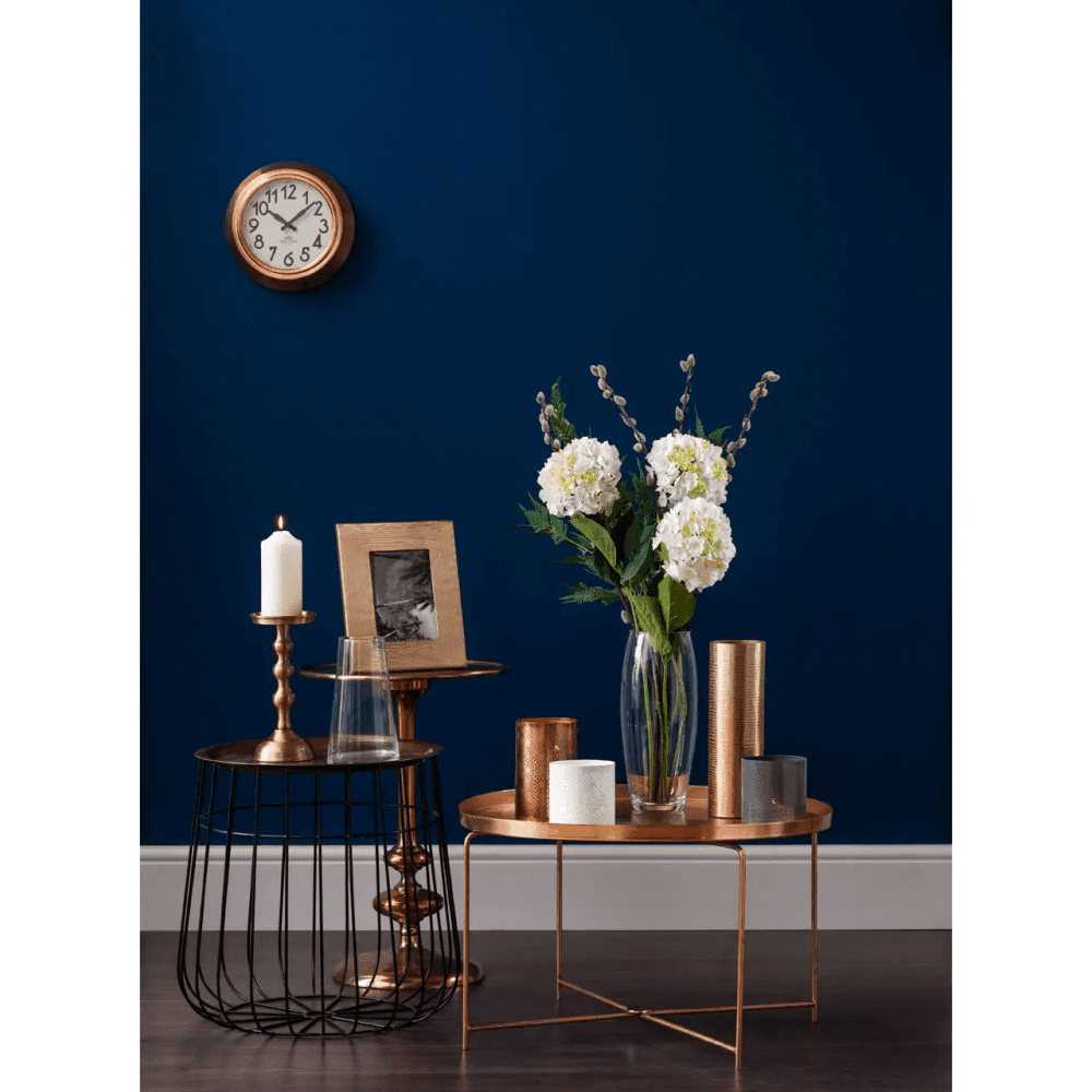 Titan Copper &amp; Black Finish Tray Table