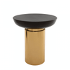 Lancaster Townhouse Black And Gold Side Table