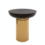 Lancaster Townhouse Black And Gold Side Table