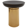 Lancaster Townhouse Black And Gold Side Table