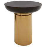 Lancaster Townhouse Black And Gold Side Table