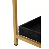 Lancaster Townhouse Hair On Hide Bedside Table