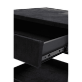 Lancaster Townhouse Hair On Hide Bedside Table