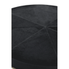 Lancaster Townhouse Hair On Hide Round Side Table
