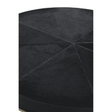 Lancaster Townhouse Hair On Hide Round Side Table