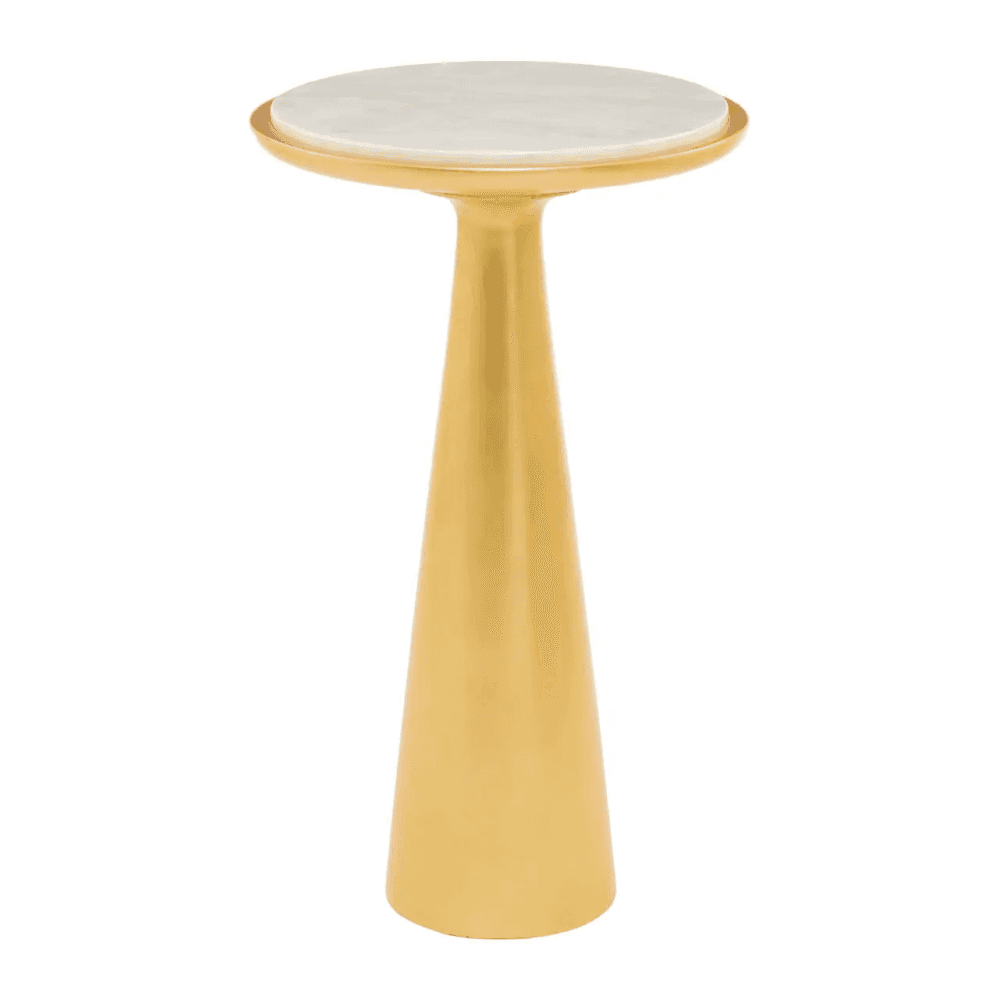 Mino Large Gold Accent Table