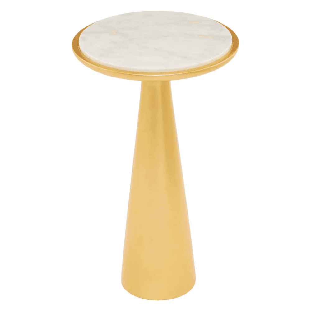 Mino Large Gold Accent Table