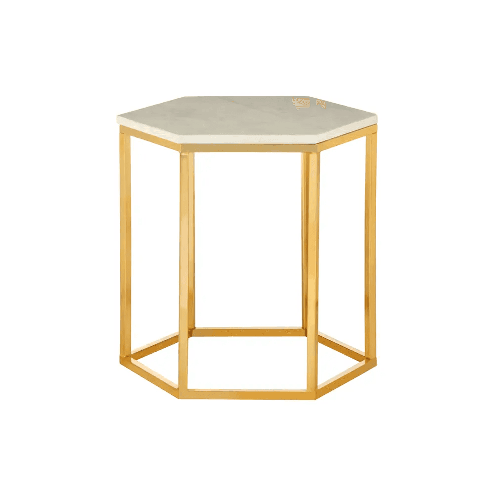 Titan Hexagonal Side Table
