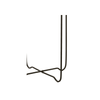 Titan Gold Finish Round Top Side Table