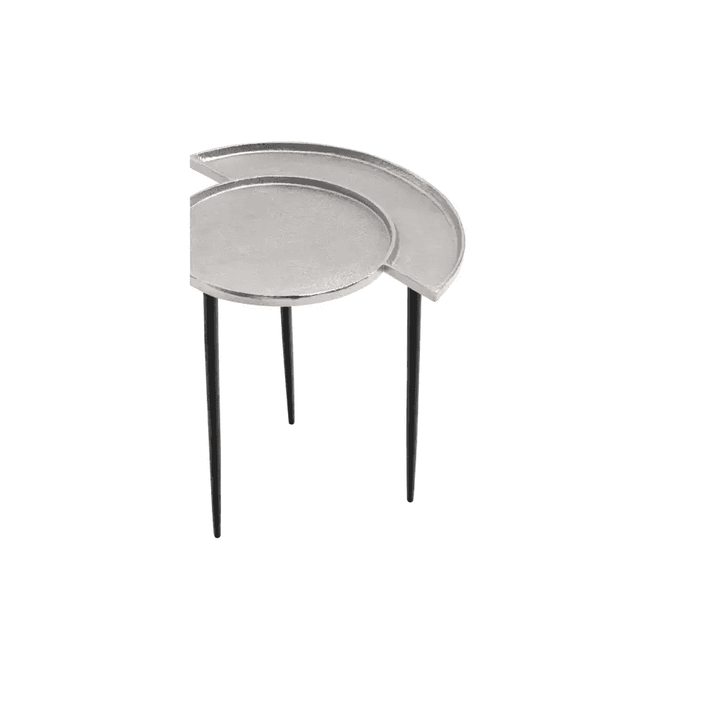 Westend Silver Top Side Table