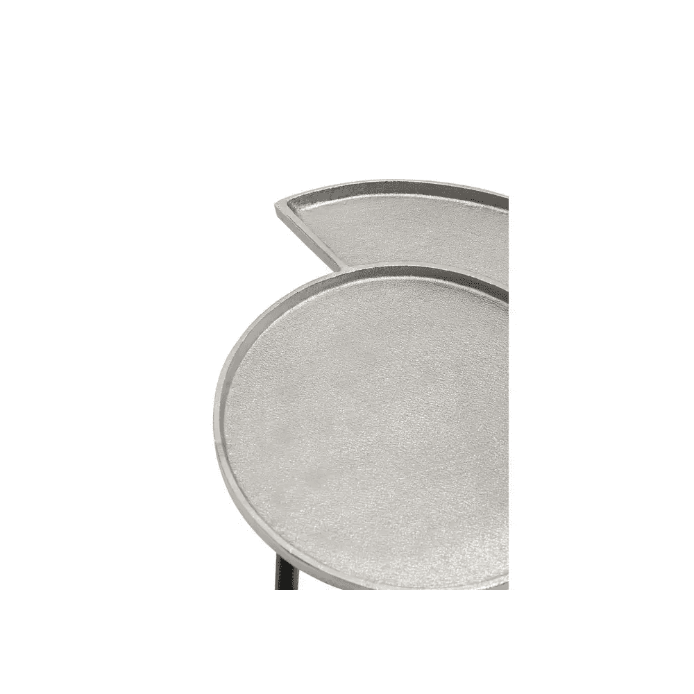 Westend Silver Top Side Table