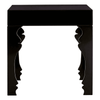 Winston Black High Gloss Finish Side Table