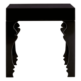 Winston Black High Gloss Finish Side Table