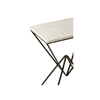 Serenza Marble Top Rectangular Side Table