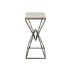 Serenza Marble Top Rectangular Side Table