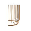 Serenza Marble Round Side Table With Wireframe Base