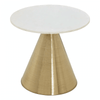 Gisele Table With White Marble Top