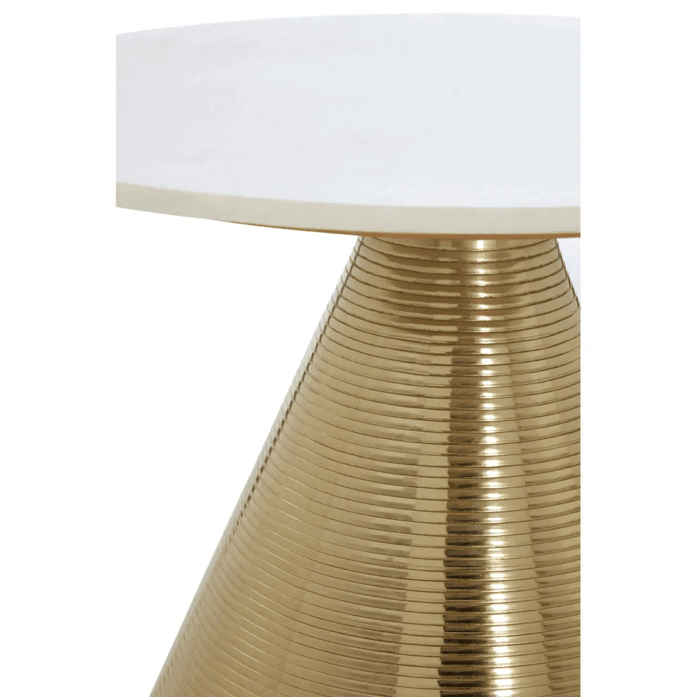 Gisele Table With White Marble Top