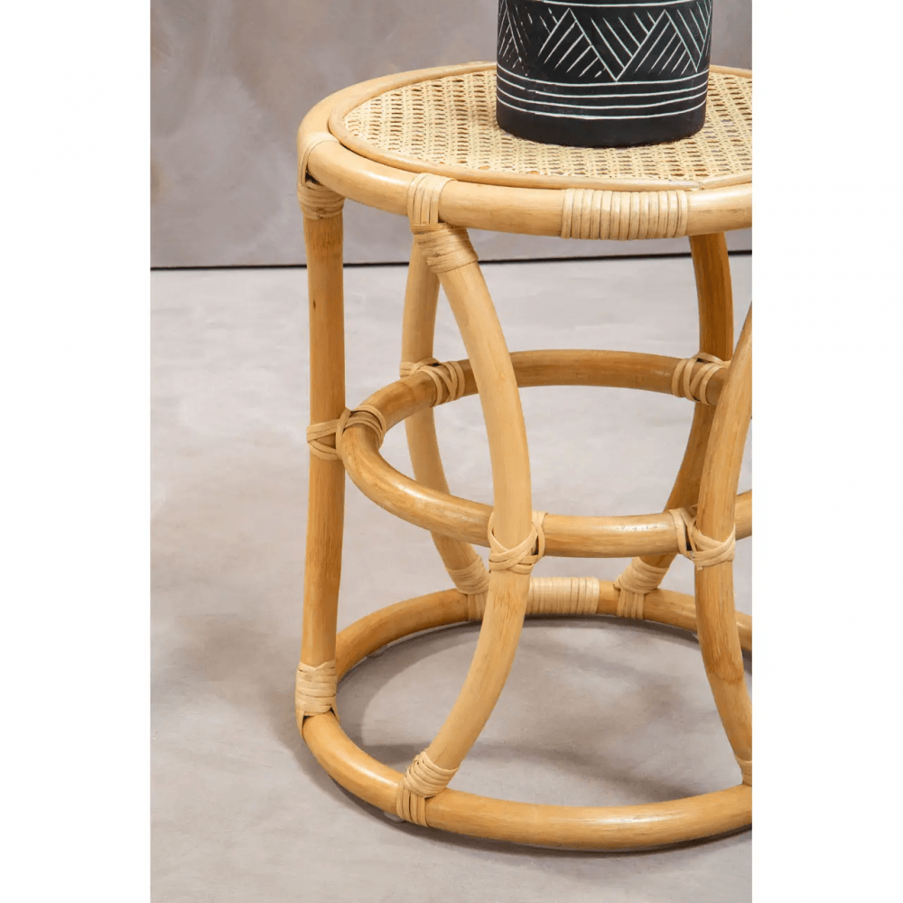 Jaxon Small Natural Rattan Table