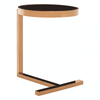 Orion Rose Gold Side Table With T Base