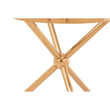 Orion Round Rose Gold Side Table