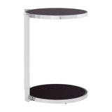 Orion Side Table With Rounded Base