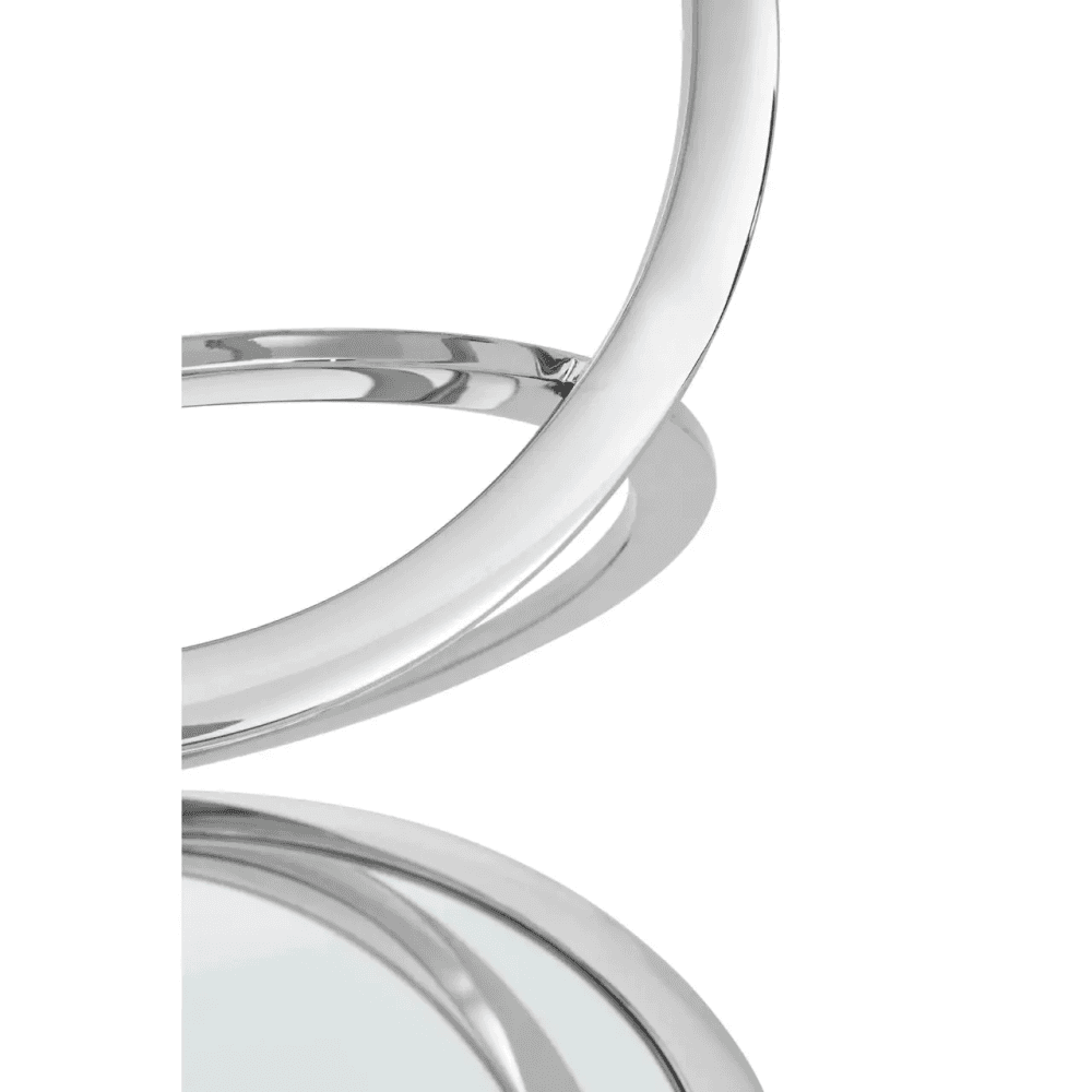Belmore Clear Glass End Table