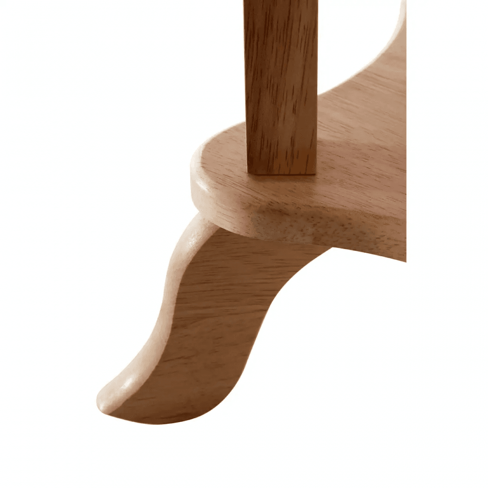 Selene Round Rubberwood Side Table