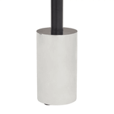 Belmore End Table With Silver Base