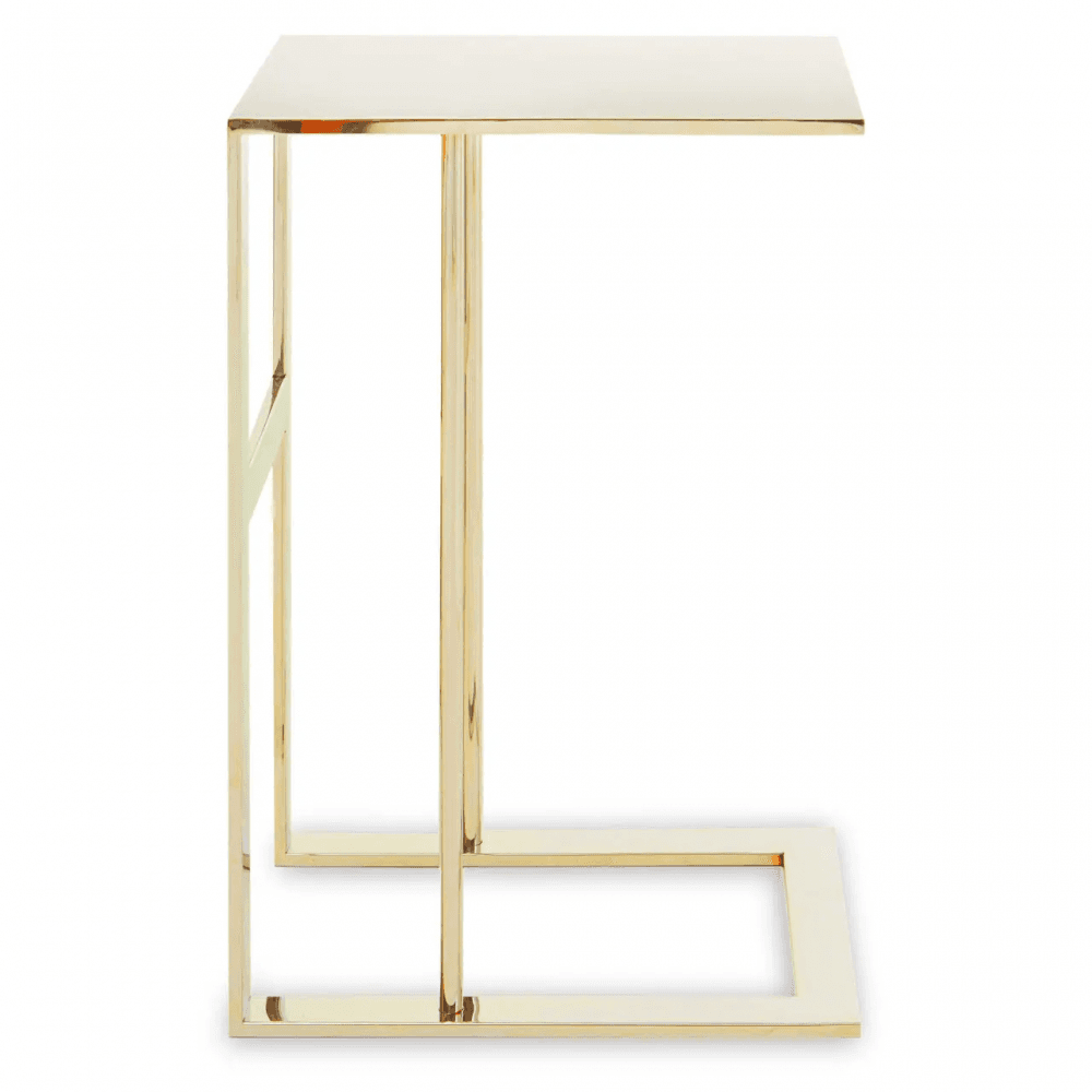 Belmore Gold Side Table