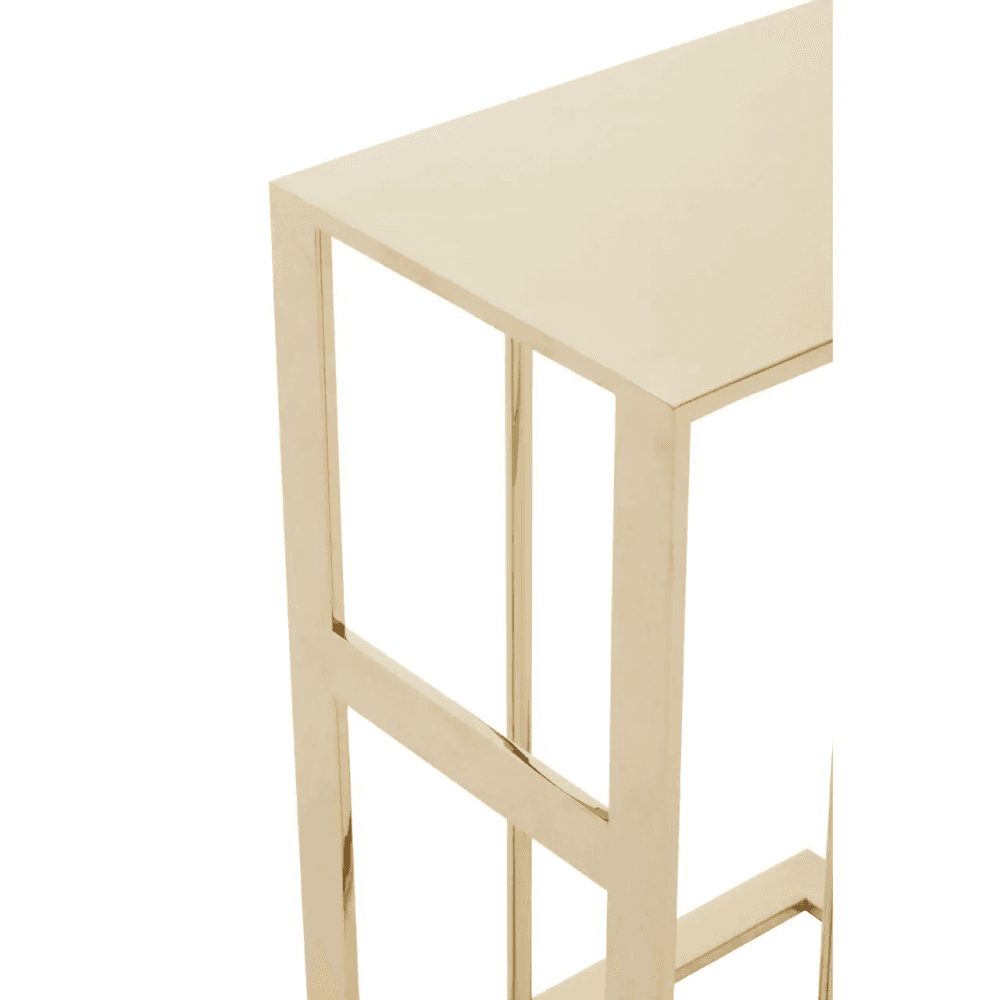 Belmore Gold Side Table