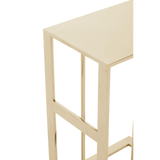 Belmore Gold Side Table