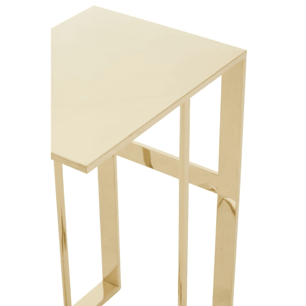 Belmore Gold Side Table