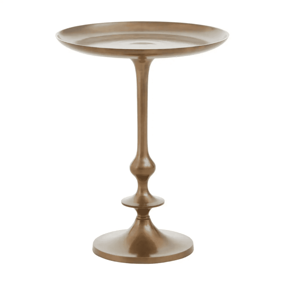 Addison Small Antique Brass Side Table