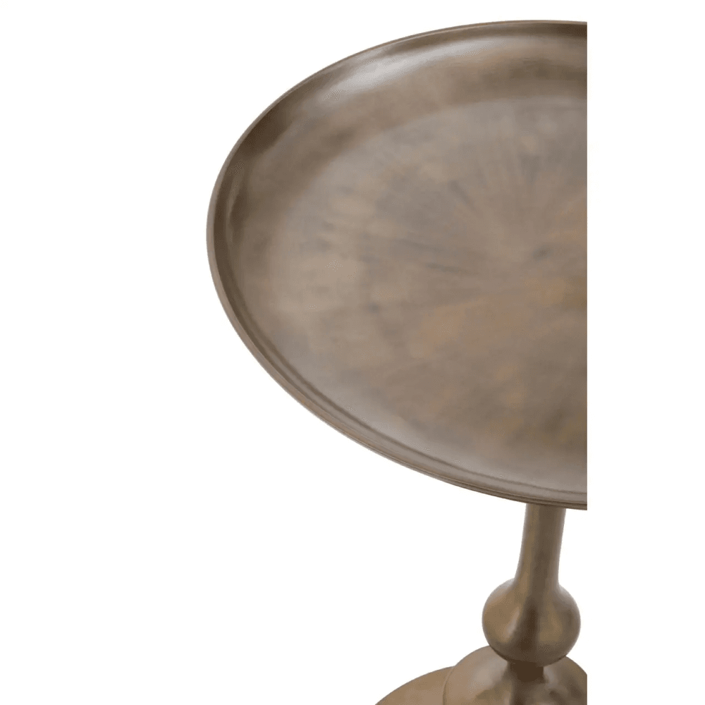 Addison Small Antique Brass Side Table