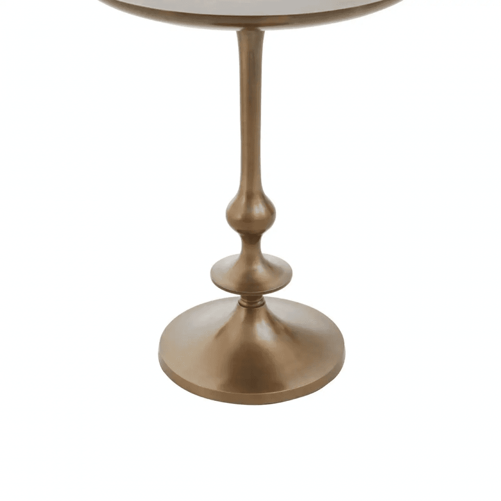 Addison Small Antique Brass Side Table